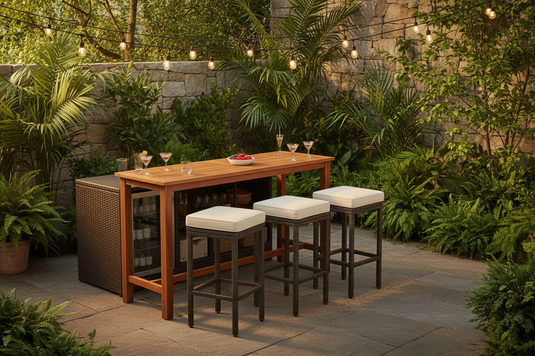5 Ways to Turn Your Backyard Into an Outdoor Bar This Summer