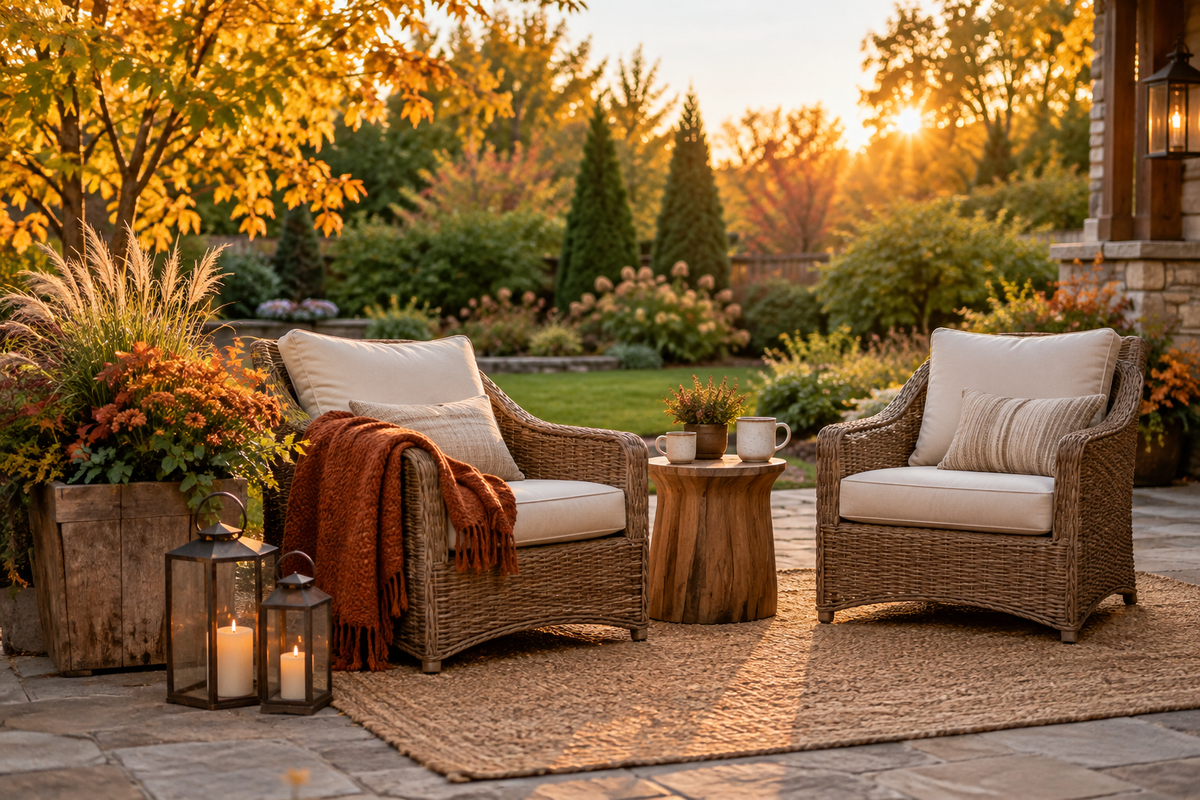 Fall Patio Ideas: Make Your Outdoor Space Cozy After Summer