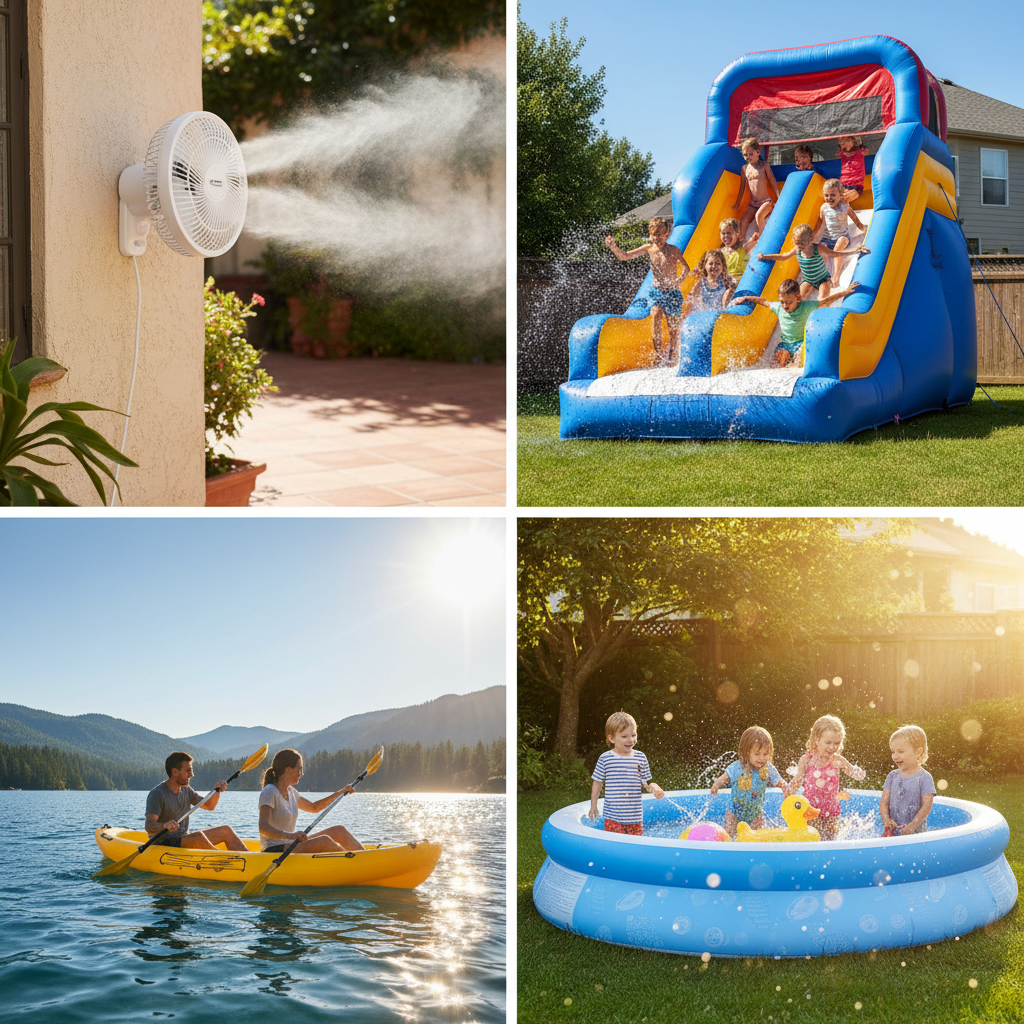 Beat the Heat Collection Collage with Kids