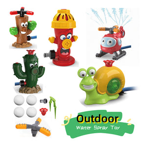 Sprinkler Outdoor Water Spray Toy Garden Water Toys Summer Yard Cartoon Splash Sprinkler Baby Bath Toy For Kids TryTrendly