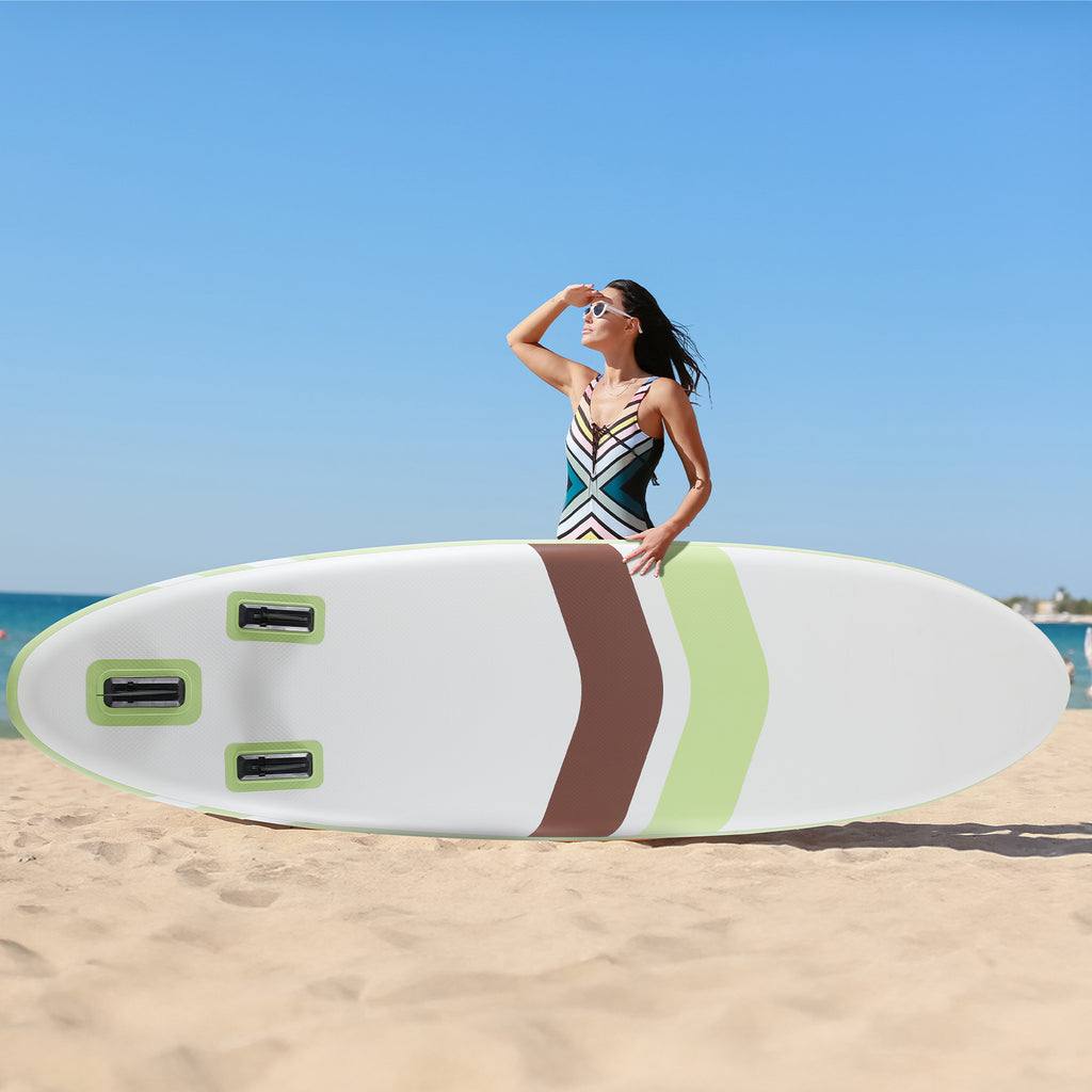 Inflatable Stand Up Paddle Boards 10 Ft 5 In With Premium SUP Paddle Board Accessories, Wide Stable Design, Non-Slip Comfort Deck For Youth & Adults Anker