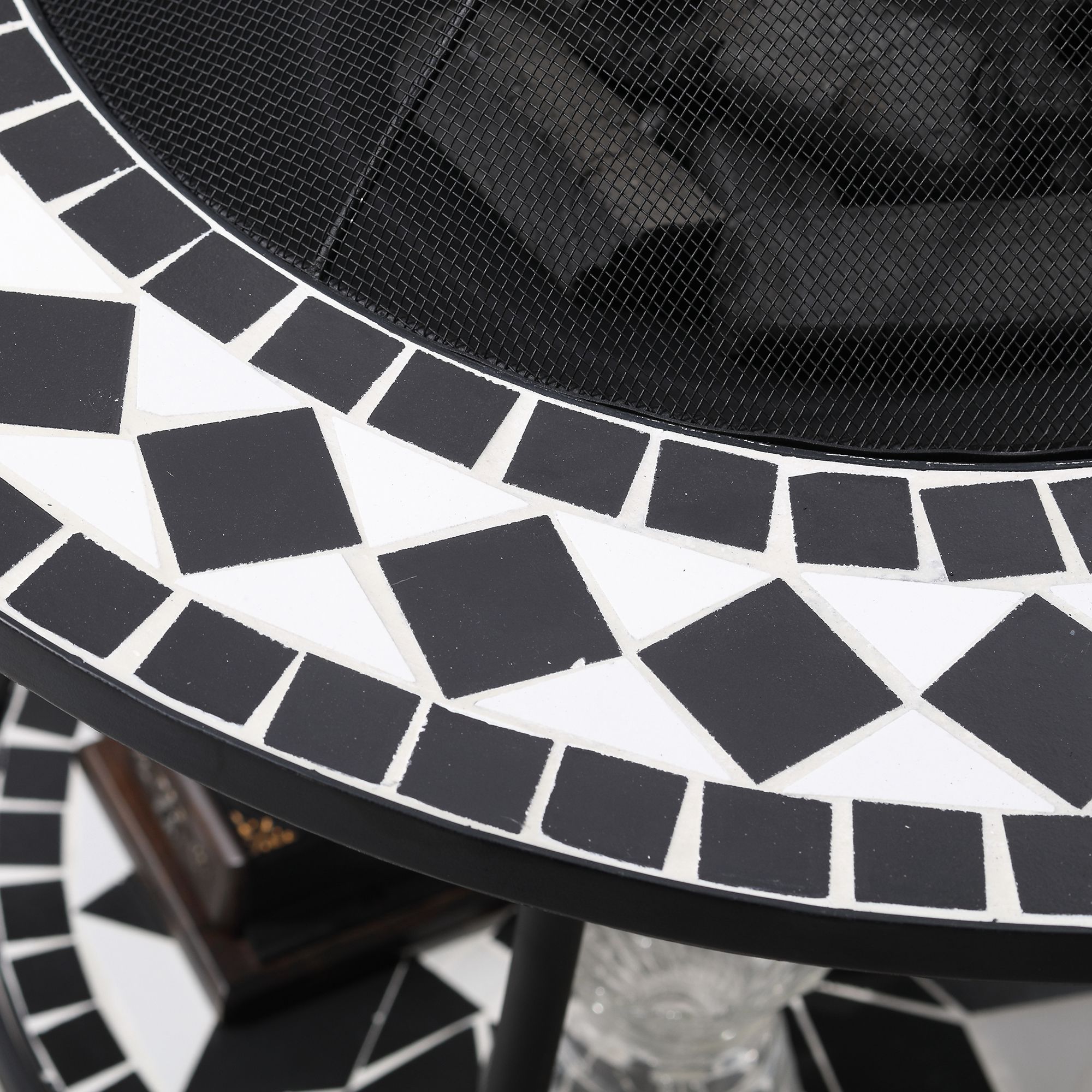 30" Outdoor Fire Pit Dining Table cjdropshipping