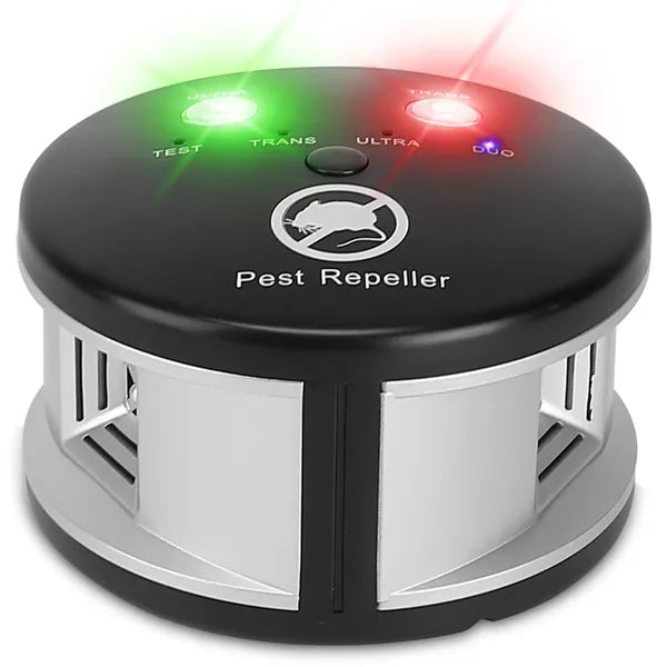 360° Ultrasonic Pest Repeller Electronic Plug-in Pest Control Mouse Chaser Blocker Repellent Deterrent cjdropshipping