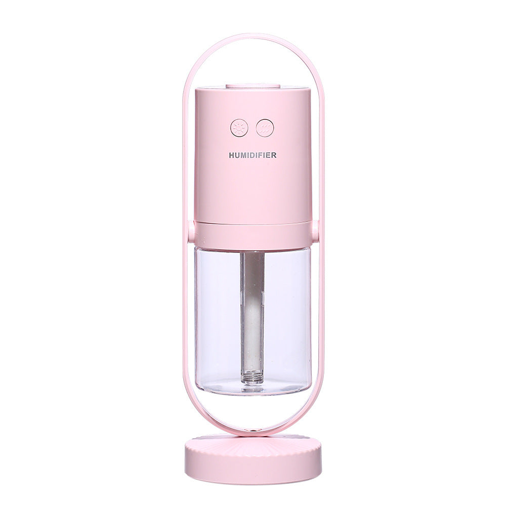 Magic Shadow USB Air Humidifier For Home With Projection Night Lights Ultrasonic Car Mist Maker Mini Office Air Purifier cjdropshipping