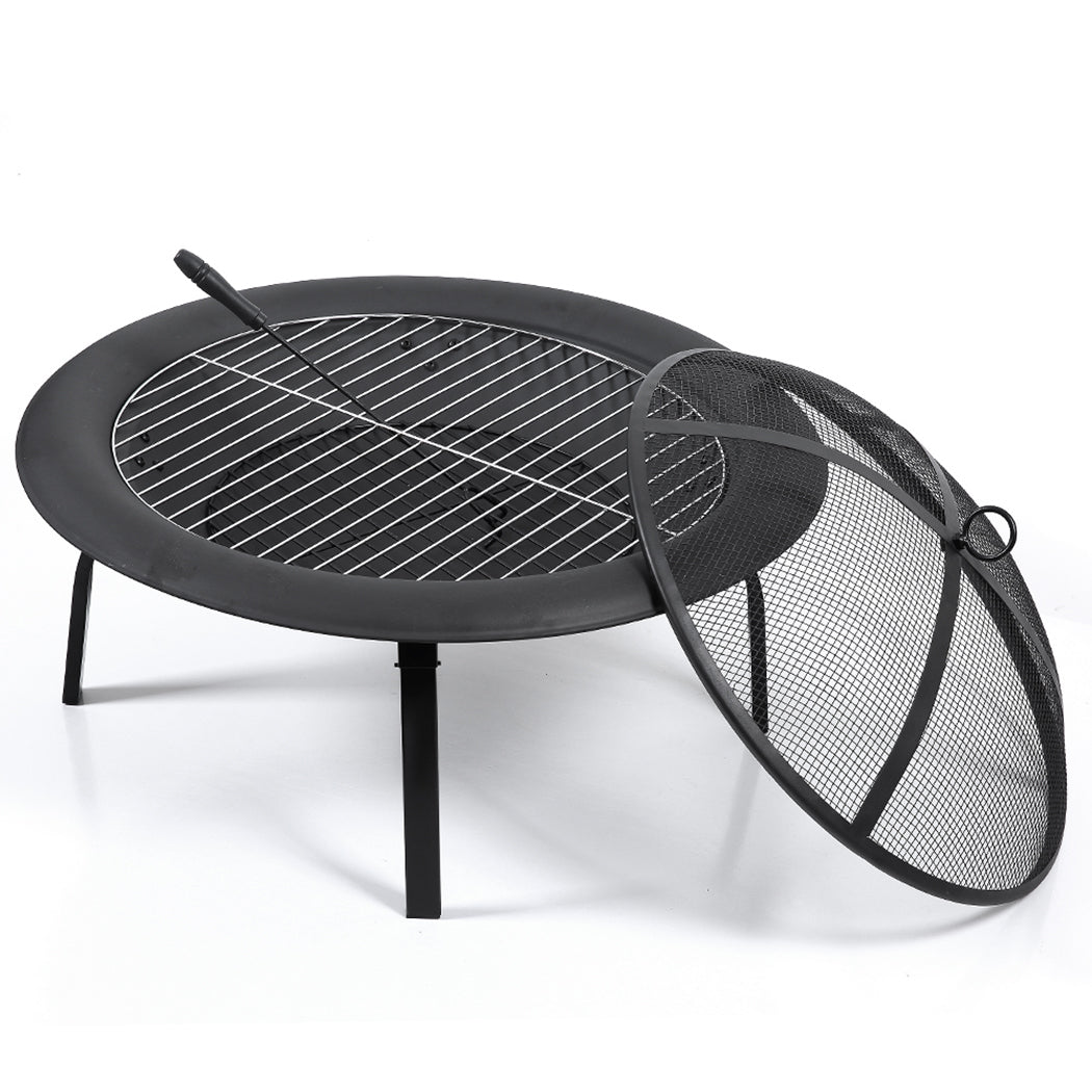30" Portable Outdoor Fire Pit & Patio Heater