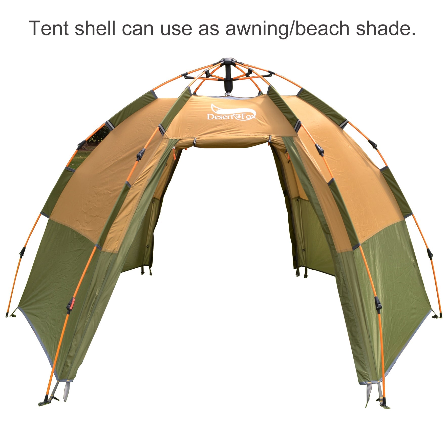 Fully Automatic Hexagonal Speed-opening Rainstorm-proof Camping Tent CJ Dropshipping