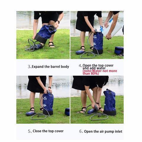 Outdoor Shower Bag Camping Folding Shower CJ Dropshipping