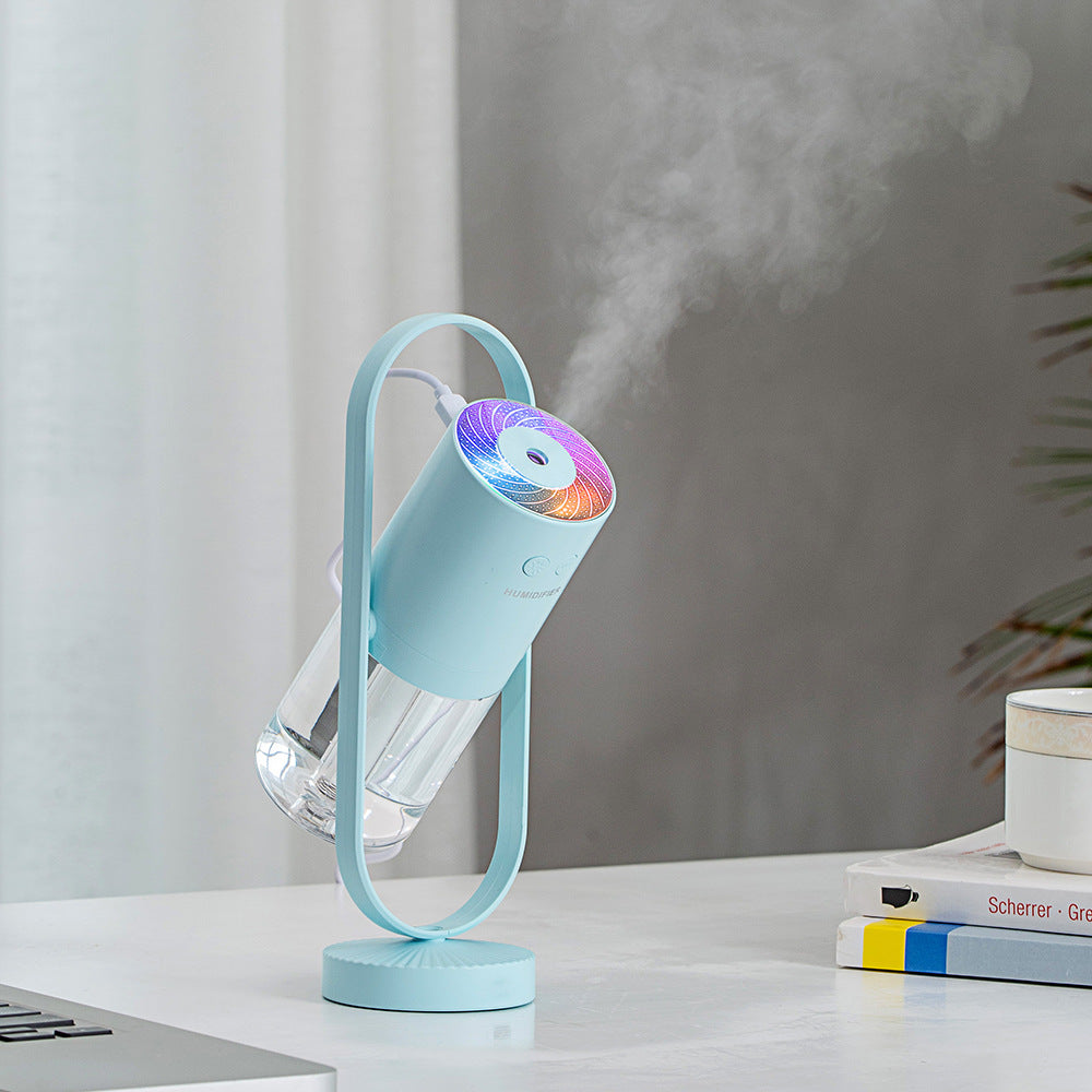 Magic Shadow USB Air Humidifier For Home With Projection Night Lights Ultrasonic Car Mist Maker Mini Office Air Purifier cjdropshipping