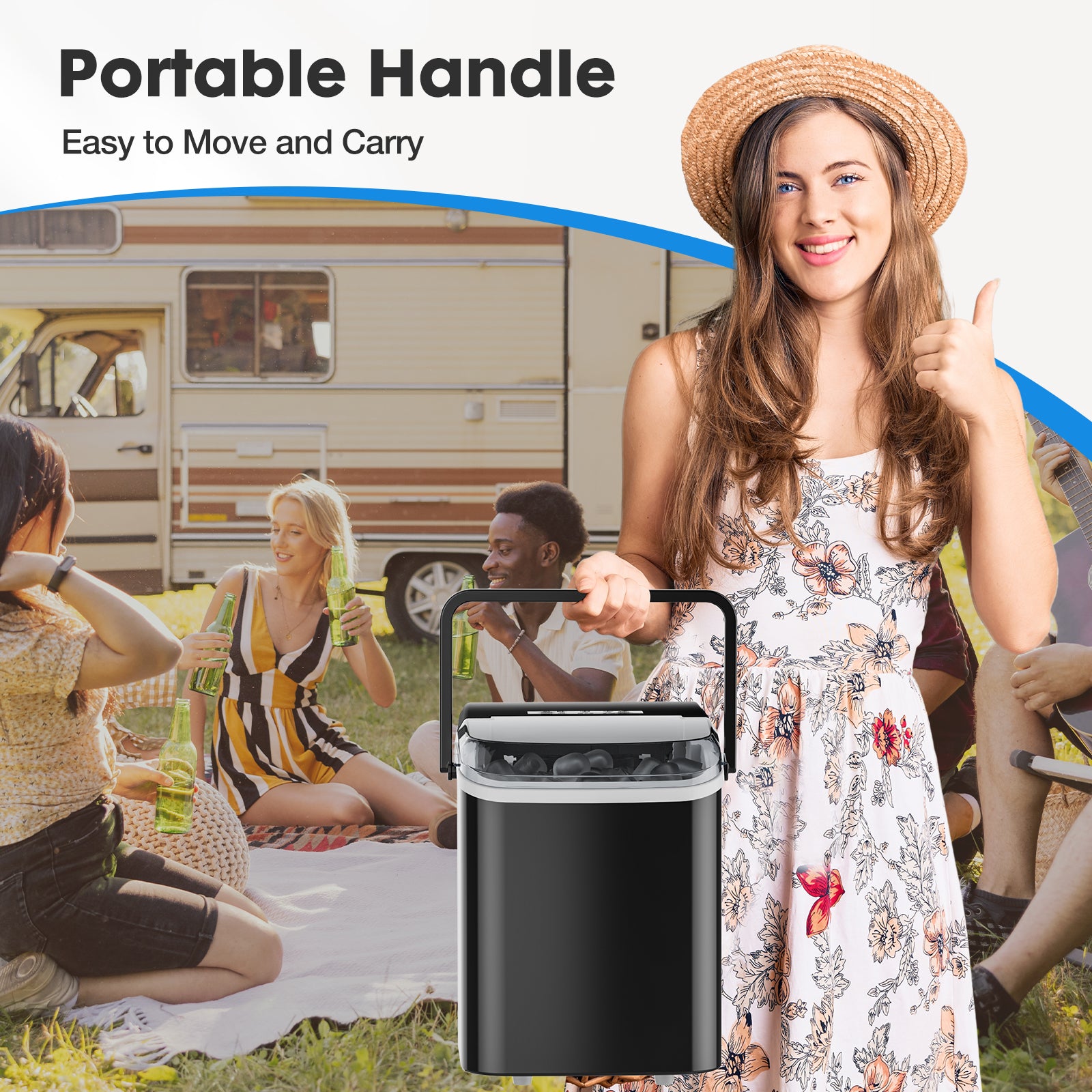 Portable Ice Maker cjdropshipping