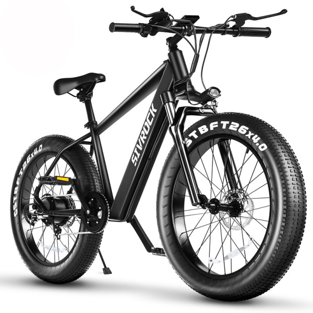Professional Electric Bike For Adults, 26 X 4.0 Inches Fat Tire Electric Mountain Bicycle, 1000W Motor 48V 15Ah Ebike For Trail Riding, Excursion And Commute, UL And GCC Certified TryTrendly