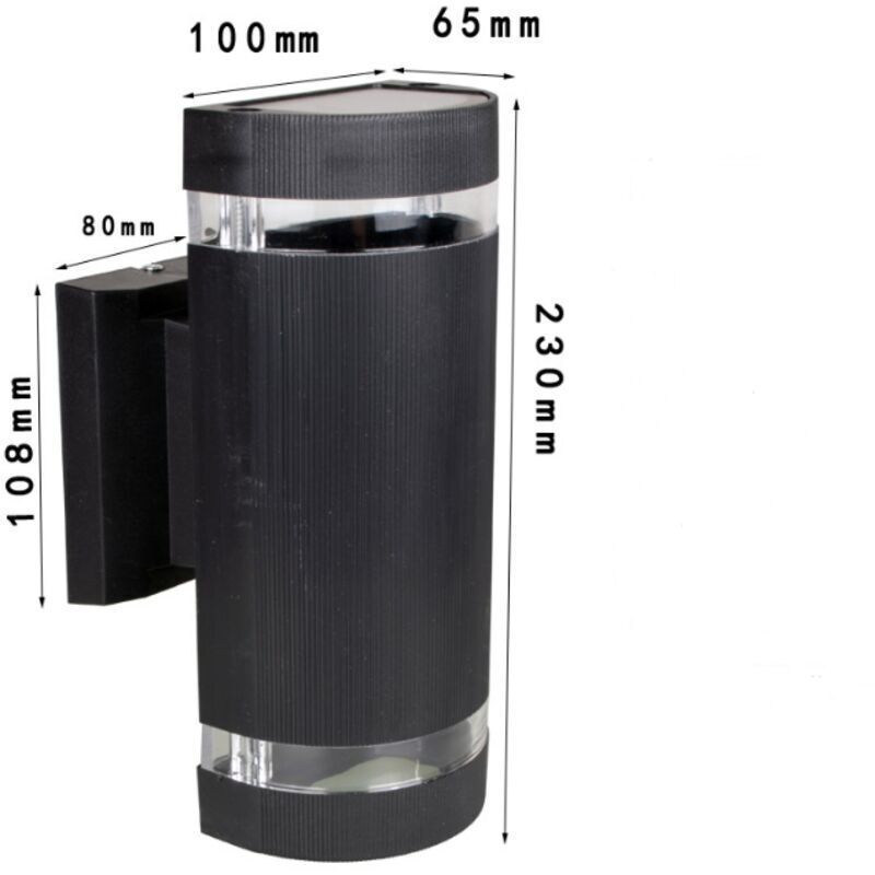IP65 Waterproof Outdoor Wall Light – GU10 35W