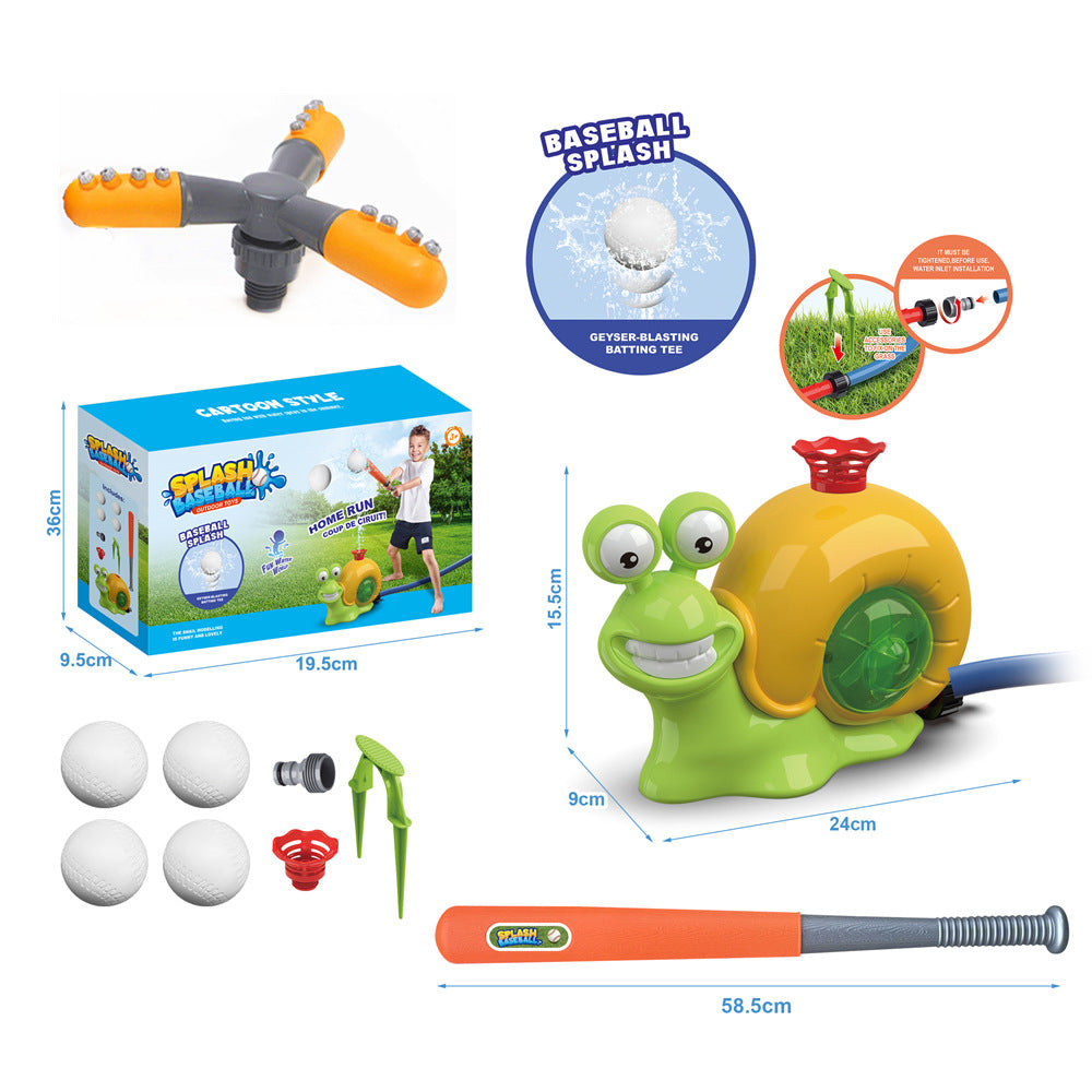 Sprinkler Outdoor Water Spray Toy Garden Water Toys Summer Yard Cartoon Splash Sprinkler Baby Bath Toy For Kids TryTrendly