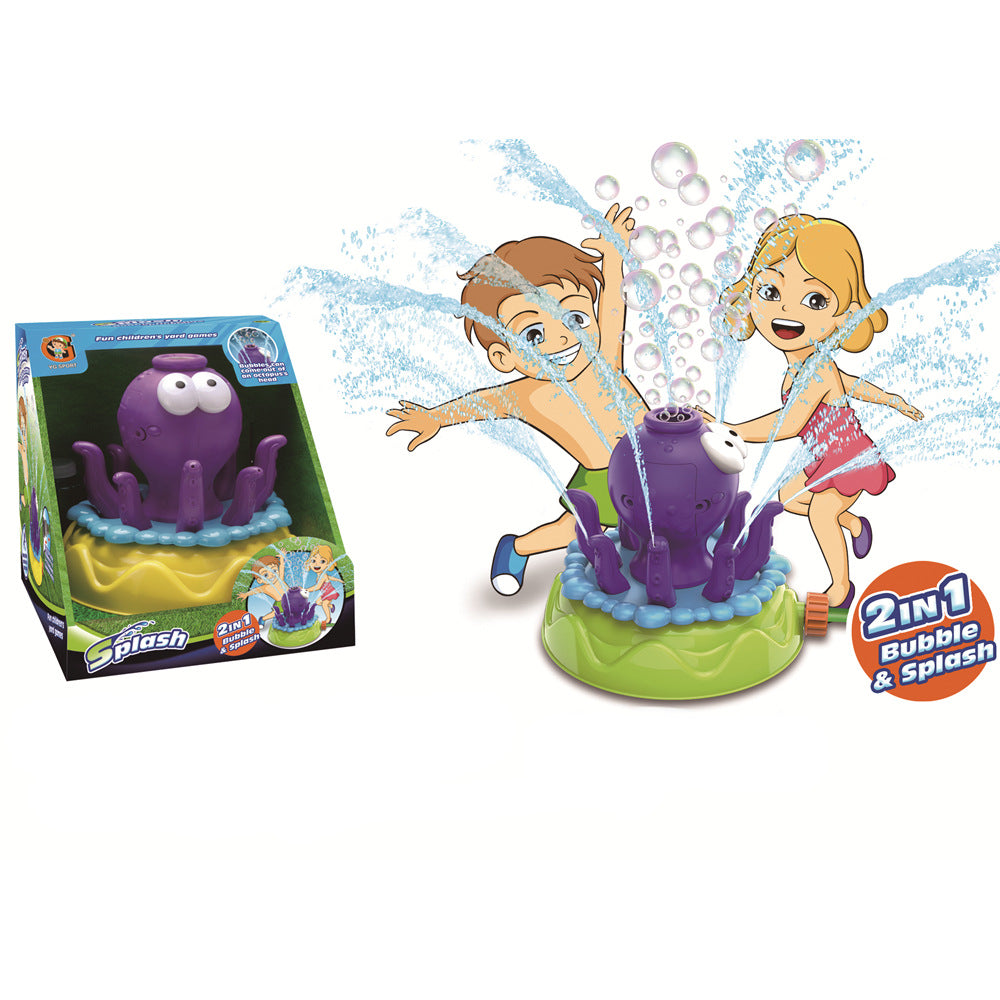 Sprinkler Outdoor Water Spray Toy Garden Water Toys Summer Yard Cartoon Splash Sprinkler Baby Bath Toy For Kids TryTrendly